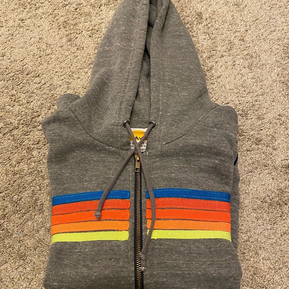 Medium Aviator Nation Neon Sweatshirt.